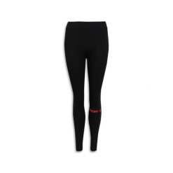 Damskie legginsy Superdry Sportswear. Czarne legginsy damskie Superdry, l, bez wzorów, z bawełny. Za 230.00 zł.