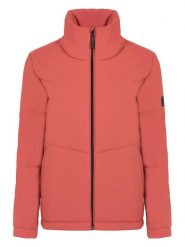 Elkline Kurtka zimowa "Puffer" w kolorze jasnoczerwonym rozmiar: 48. Czerwone kurtki damskie elkline, na zimę, bez wzorów, z puchu, bez kaptura. Za 362.94 zł.