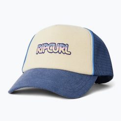 Czapka z daszkiem damska Rip Curl Mixed Revival Trucker. Niebieskie czapki z daszkiem damskie Rip Curl, bez wzorów. Za 98.99 zł.