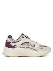 MEXX Sneakersy MI001013951W Beżowy. Brązowe obuwie sportowe damskie Mexx, ze skóry, bez zapięcia. Za 319.99 zł.