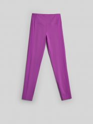 4F Legginsy do jogi szybkoschnące damskie - różowe XS. Czerwone legginsy damskie 4F, l, bez wzorów, z materiału. Za 149.99 zł.