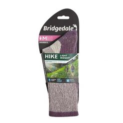 Skarpety do turystyki damskie Bridgedale HIKE LW COOL COM LD. Fioletowe skarpetki damskie Bridgedale, bez wzorów, z bawełny. Za 96.99 zł.