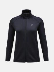 Bluza damska Peak Performance Rider Zip Jacket. Czarne bluzy damskie Peak Performance, m, bez wzorów, z elastanu. Za 599.00 zł.