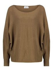 Sublevel Sweter w kolorze jasnobrązowym rozmiar: M/L. Brązowe swetry klasyczne damskie Sublevel, l, bez kołnierzyka. Za 100.99 zł.
