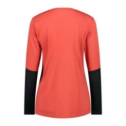 Koszulka damska turystyczna CMP 34N2156. Czerwone koszulki sportowe damskie CMP, l, bez wzorów, bez ramiączek. Za 274.00 zł.