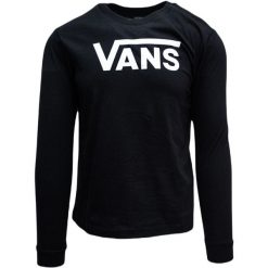 Bluza sportowa damska Vans WM Fying V Cassic. Czarne koszulki sportowe damskie Vans, m, bez wzorów, bez ramiączek. W wyprzedaży za 147.65 zł.