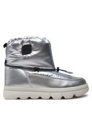 Geox Śniegowce J WILLABOOM GIRL B A J46HWE 0LVNF C0474 S Srebrny. Szare kozaki dziewczęce Geox, bez wzorów, ze skóry, bez obcasa, bez zapięcia. Za 339.99 zł.