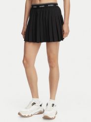 Guess Spódnica plisowana V6GD11 W1802 Czarny Regular Fit. Czarne spódnice damskie Guess, xl, z aplikacjami, z syntetyku. Za 294.99 zł.