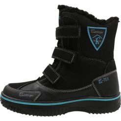 Kastinger SNOWWALK VELCRO Śniegowce black. Czarne buty zimowe chłopięce Kastinger, z materiału. W wyprzedaży za 188.30 zł.
