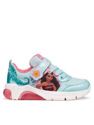 Geox Sneakersy J Fadinlight Girl J65M4D 0ANKC C3B7G M Turkusowy. Niebieskie buty sportowe dziewczęce Geox, bez wzorów, ze skóry, bez zapięcia. Za 299.99 zł.