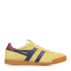 Sneakersy damskie Gola Elan. Żółte obuwie sportowe damskie Gola, bez zapięcia, trekkingowe. Za 468.00 zł.