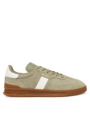 Polo Ralph Lauren Sneakersy Aera 804956688009 Zielony. Zielone obuwie sportowe damskie Polo Ralph Lauren, ze skóry, bez zapięcia. Za 459.99 zł.