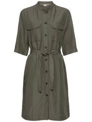 Camel Active Sukienka w kolorze khaki rozmiar: L. Brązowe sukienki damskie Camel Active, bez wzorów, z tkaniny, bez ramiączek. Za 286.16 zł.