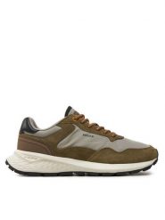 HOFF Sneakersy Lima 22435601 Khaki. Brązowe obuwie sportowe damskie HOFF, ze skóry, bez zapięcia. Za 269.99 zł.