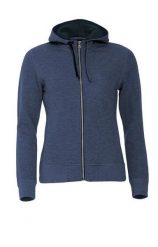 Clique Classic Hoody Full Zip Women — damska bluza z kapturem na suwak,. Niebieskie bluzy damskie CLIQUE, l, bez wzorów, z materiału, z kapturem. Za 337.15 zł.