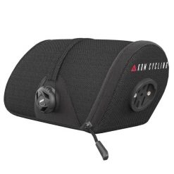 Torba pod siodełko z uchwytem Garmin Varia - KOM Cycling SB01 - ok. 0,8l. Czarne torebki klasyczne damskie KOM CYCLING, bez dodatków. Za 169.00 zł.