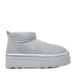 Śniegowce DeeZee. Niebieskie śniegowce damskie DeeZee. Za 349.99 zł.
