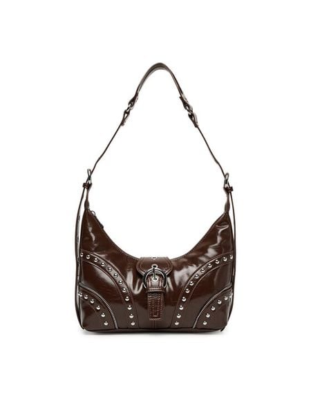 DeeZee Torebka C-DZE-S-012-08 Brązowy. Brązowe torebki klasyczne damskie DeeZee, z materiału, bez dodatków. Za 139.99 zł.