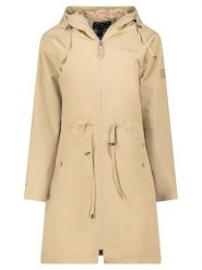 Geographical Norway Parka "Dagny" w kolorze beżowym rozmiar: XXL. Brązowe parki damskie Geographical Norway, xxl, bez kaptura. Za 162.49 zł.