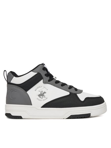 Beverly Hills Polo Club Sneakersy BIC-24664 Biały. Białe buty sportowe chłopięce Beverly Hills Polo Club, ze skóry, bez zapięcia. Za 139.99 zł.