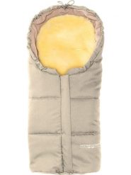 Hofbrucker Śpiworek "Leni" w kolorze beżowym - 80 x 35 cm rozmiar: onesize. Brązowe akcesoria do wózków Hofbrucker. Za 482.03 zł.