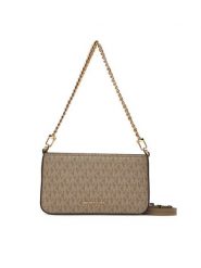 MICHAEL Michael Kors Torebka Bryant Small 32T5GYTU1V Beżowy. Brązowe listonoszki damskie MICHAEL Michael Kors, bez wzorów, ze skóry, bez dodatków. Za 699.99 zł.