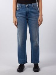 Diesel Clothes Dżinsy "Niclah" - Regular fit - w kolorze niebieskim rozmiar: W23/L32. Niebieskie jeansy damskie Diesel Clothes. Za 114.17 zł.