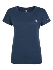 Dare 2b Koszulka sportowa "Persisting II Tee" w kolorze granatowym rozmiar: 34. Niebieskie koszulki sportowe damskie Dare 2b, bez wzorów, z materiału, bez ramiączek, outdoorowe. Za 43.99 zł.