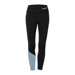 Legginsy Kempa. Czarne legginsy damskie Kempa, bez wzorów, ze skóry. Za 191.50 zł.