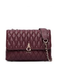 Guess Torebka Tamara HWGG23 23210 Bordowy. Czerwone torebki wieczorowe damskie Guess, z aplikacjami, ze skóry, bez dodatków. Za 584.99 zł.
