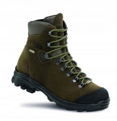 Buty trekkingowe Crispi Splugen GTX. Brązowe obuwie trekkingowe damskie Crispi, z materiału, bez zapięcia. Za 1,179.00 zł.