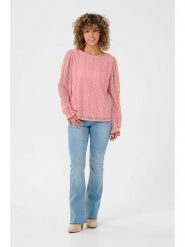 Cream Bluzka "Valerie" w kolorze jasnoróżowym rozmiar: 40. Różowe bluzki damskie Cream, bez wzorów, z koronki, bez kołnierzyka, bez ramiączek. Za 82.64 zł.