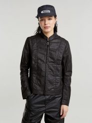 G-Star Kurtka przejściowa w kolorze czarnym rozmiar: XS. Czarne kurtki damskie G-Star, xs, bez wzorów, z bawełny, bez kaptura. Za 306.01 zł.