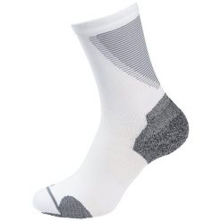 Skarpetki do biegania Odlo CERAMICOOL RUN. Białe skarpetki damskie ODLO, bez wzorów. Za 82.00 zł.