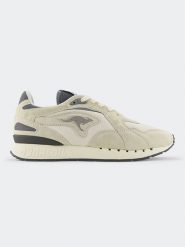 Kangaroos Skórzane sneakersy "Coil R3" w kolorze beżowym rozmiar: 41. Brązowe obuwie sportowe damskie KangaROOS, z materiału, bez zapięcia. Za 152.98 zł.