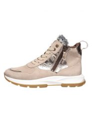 SALAMANDER Skórzane sneakersy w kolorze beżowym rozmiar: 38. Brązowe obuwie sportowe damskie Salamander, za kostkę, bez zapięcia. Za 294.45 zł.