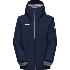 Kurtka w góry damska Mammut Crater Light HS Hooded Jacket. Niebieskie kurtki damskie Mammut, l, bez wzorów, z gore-texu, bez kaptura. Za 1,737.99 zł.