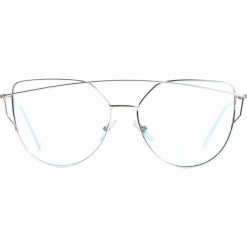 Szaro-Złote Okulary Love Divine. Szare okulary przeciwsłoneczne damskie Born2be. Za 24.99 zł.