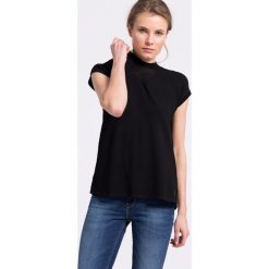 Nike Sportswear - Top. Czarne koszulki sportowe damskie Nike Sportswear, z dzianiny, z krótkim rękawem. W wyprzedaży za 139.90 zł.