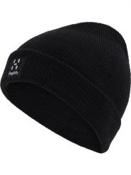 Haglöfs Czapka beanie "Malung" w kolorze czarnym rozmiar: onesize. Czarne czapki damskie Haglöfs, bez wzorów, z wełny. Za 176.08 zł.
