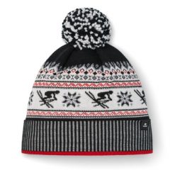 Czapka Eisbar Retroski Pompon MÜ. Czerwone czapki damskie Eisbär, na zimę, bez wzorów, z dzianiny. Za 249.90 zł.