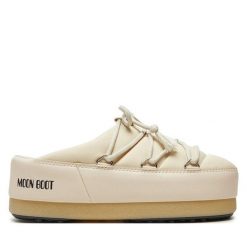 Klapki Moon Boot. Klapki damskie Moon Boot, bez wzorów, bez obcasa, bez zapięcia. Za 339.99 zł.