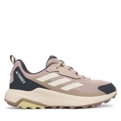 Trekkingi adidas. Brązowe obuwie trekkingowe damskie Adidas, bez zapięcia. Za 329.99 zł.