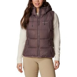 Kamizelka damska Columbia Pike Lake II Insulated. Fioletowe kamizelki damskie Columbia, na zimę, xl, bez wzorów, bez kaptura. W wyprzedaży za 492.00 zł.