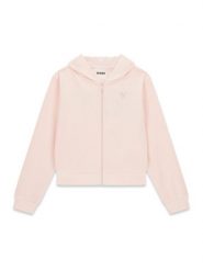 Guess Bluza J6GQ07 KF712 Różowy jasny Relaxed Fit. Czerwone bluzy dziewczęce Guess, z aplikacjami, z syntetyku, bez ramiączek, bez kaptura. Za 324.99 zł.
