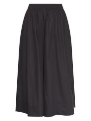 MOSS COPENHAGEN Spódnica w kolorze czarnym rozmiar: L. Czarne spodnie materiałowe damskie Moss Copenhagen, bez wzorów, z bawełny. Za 213.45 zł.