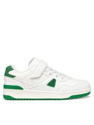 Geox Sneakersy J Washiba Boy J65LQA 054FU C0547 D Biały. Białe buty sportowe chłopięce Geox, ze skóry, bez zapięcia. Za 269.99 zł.