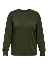 ONLY Bluza w kolorze khaki rozmiar: 42/44. Brązowe bluzy damskie Only, bez wzorów, bez kaptura. Za 104.64 zł.
