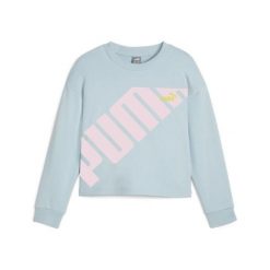 Puma Bluza Tr 67936122. Niebieskie bluzy damskie Puma, m, bez wzorów, z bawełny, bez kaptura. Za 126.94 zł.