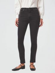 Wrangler Dżinsy - Slim fit - w kolorze czarnym rozmiar: W26/L30. Czarne jeansy damskie Wrangler. Za 150.37 zł.